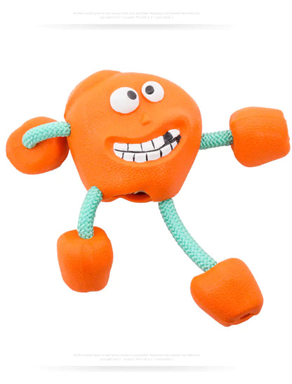 Milk-Flavored Rubber Dog Toy with Sound