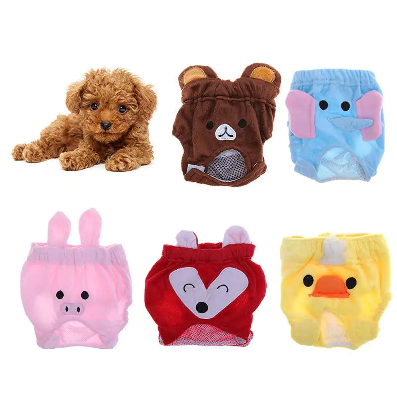 Reusable Cotton Dog Diapers Belly Band for Pets